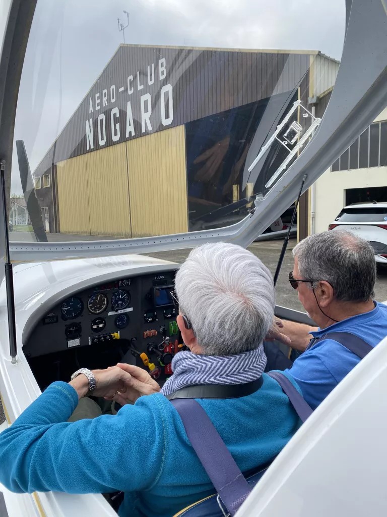Vol à (32) Aérodrome Nogaro