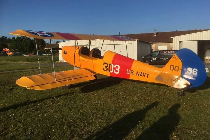 biplan KIEBITZ Aérodrome d'Epinal Dogneville