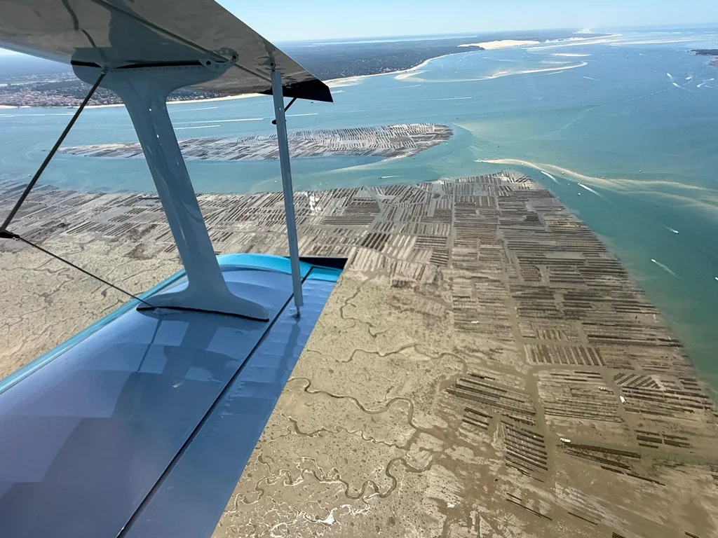  Aérodrome d’Andernos-les-Bains parcs a huitres