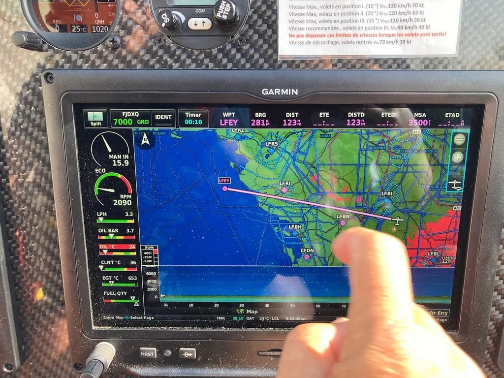 Aérodrome Saint-Secondin gps