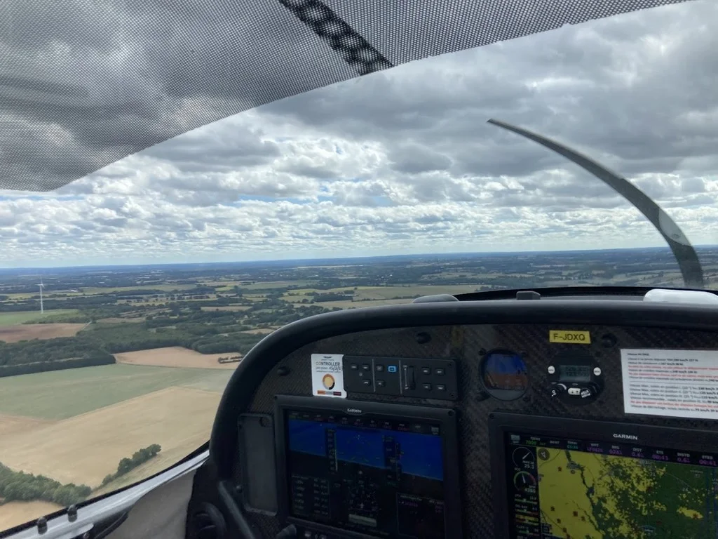 Aérodrome Saint-Secondin tableau bord