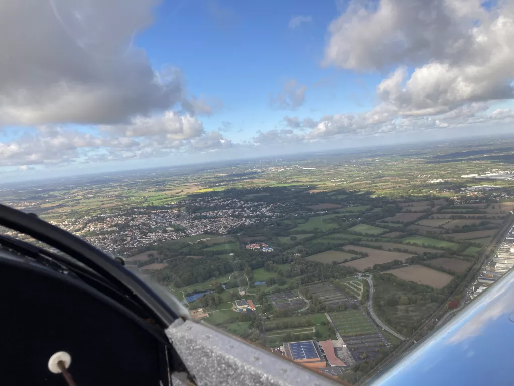 Aérodrome des Sables-d’Olonne vue du ciel