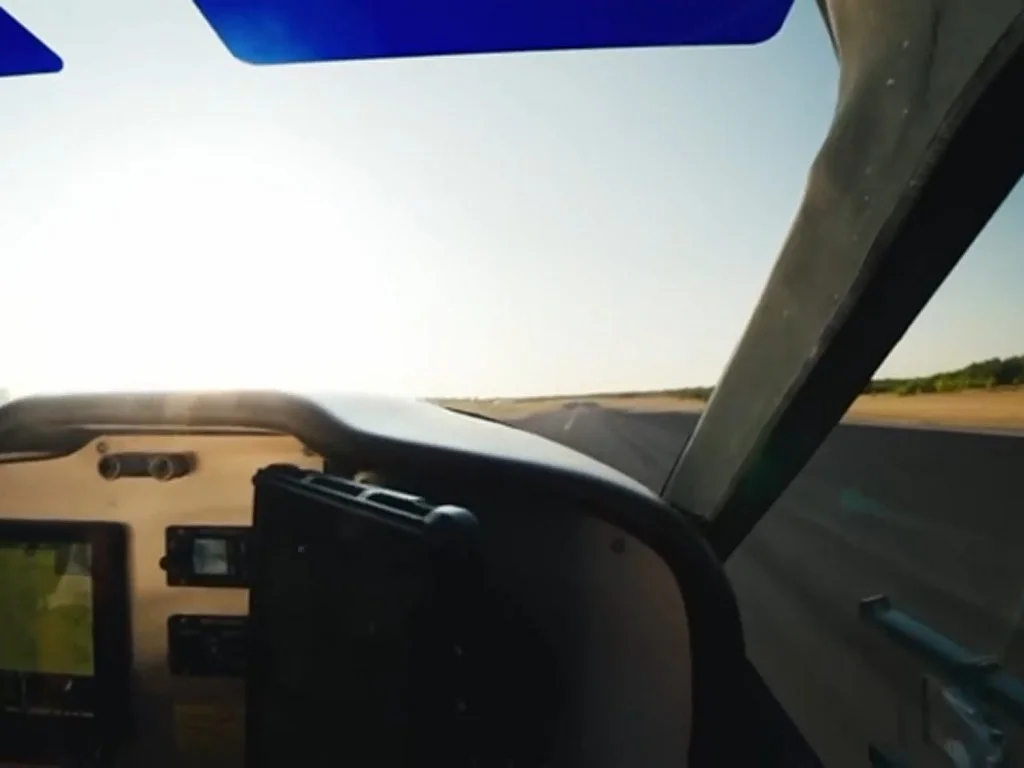 Aérodrome de Montauban Morin-Védrines decollage