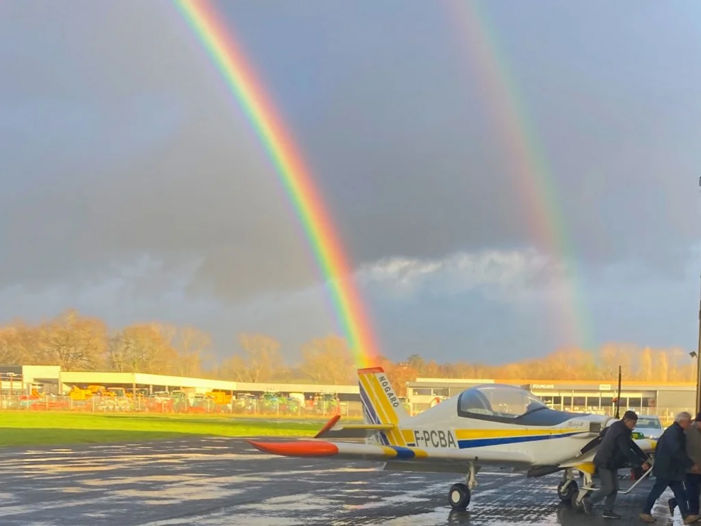  Aérodrome Nogaro arc-ciel